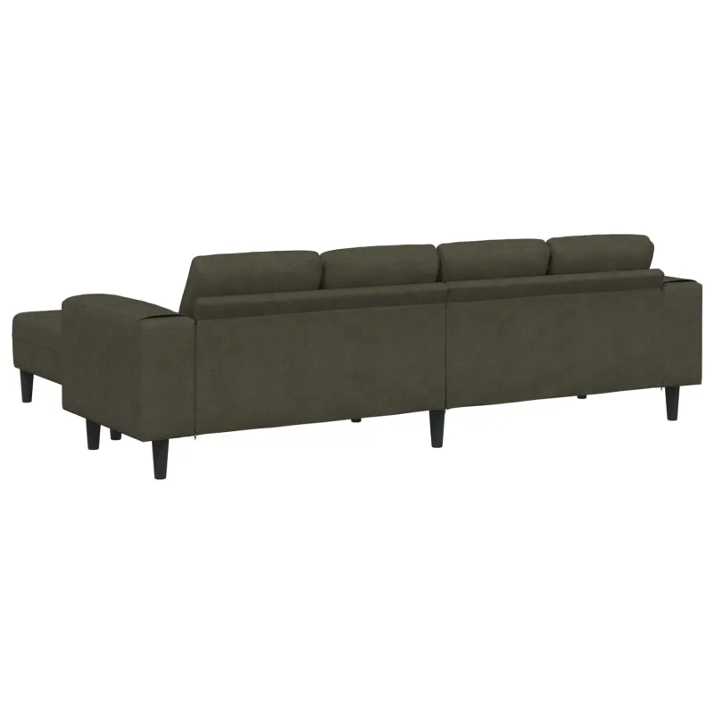 Svetainės sofa 3 pcs Armijos Žalia