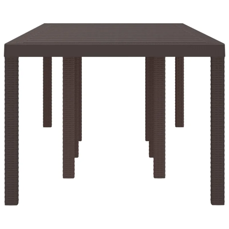 Sodo stalas Ruda 250 x 100 x 73 cm poliratanas