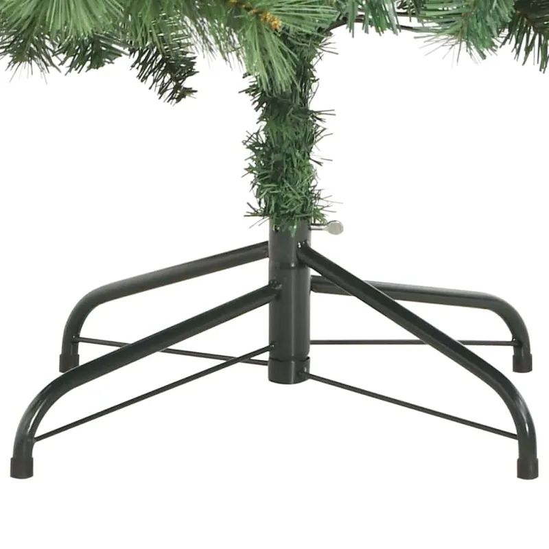 Dirbtinė Kalėdų eglutė Žalia 240 cm PVC ir metalas
