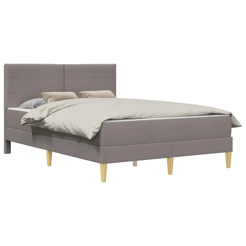 Lovos rėmas Taupe 160 x 200 cm Poliesteris