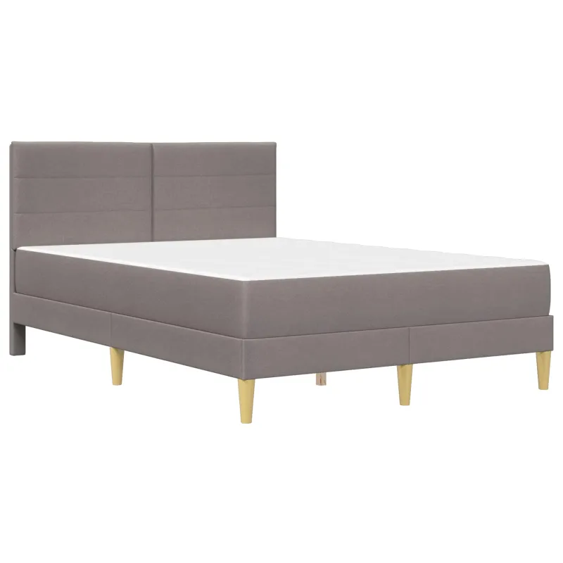 Lovos rėmas Taupe 160 x 200 cm Poliesteris