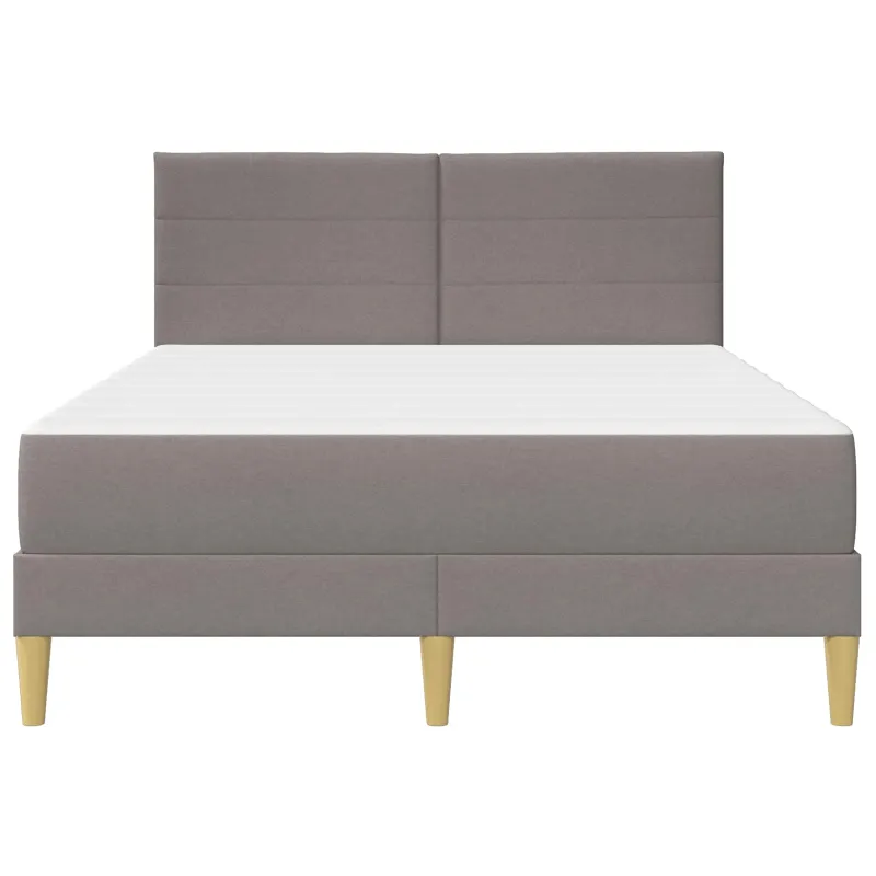 Lovos rėmas Taupe 160 x 200 cm Poliesteris