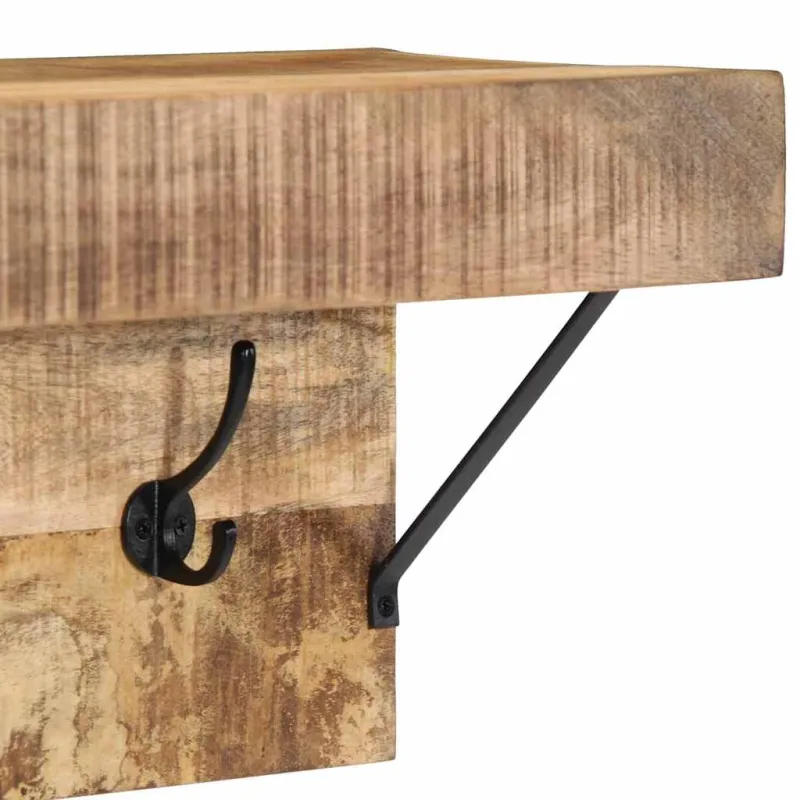 Paltas su saugykla Ruda 73 x 19 x 23 cm Mango medienos masyvas