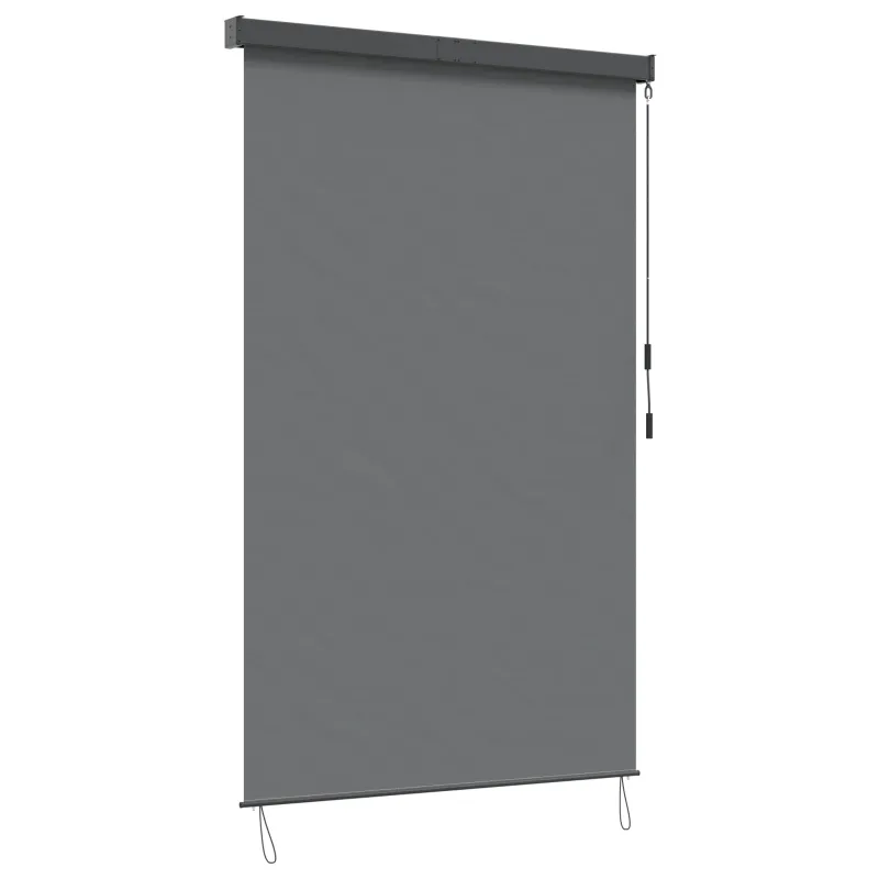 Roletas Šviesiai pilka 160 x 250 cm Audinys ir aliuminis