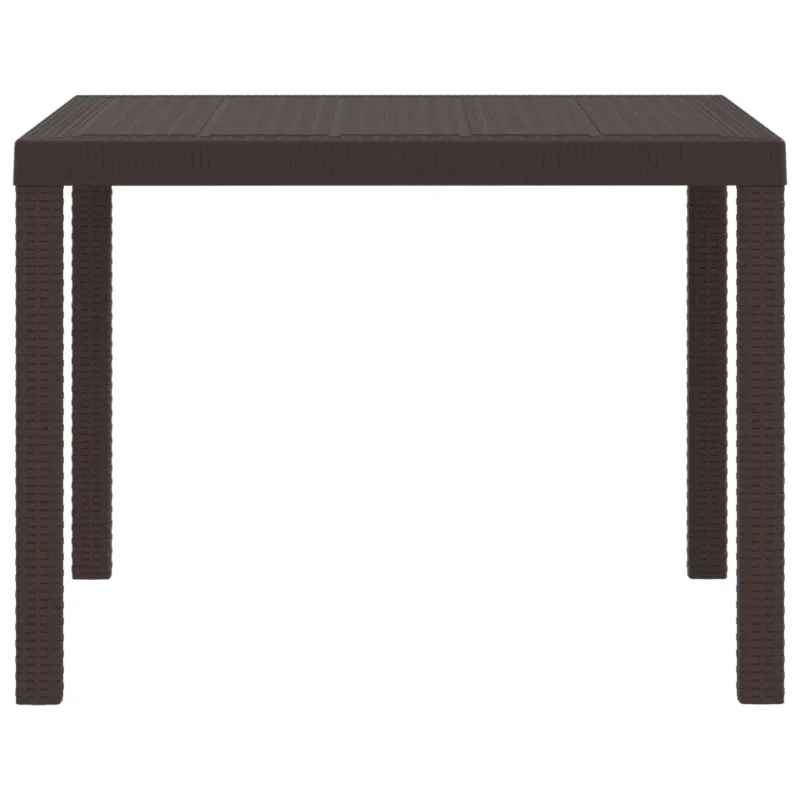 Sodo stalas Ruda 100 x 100 x 73 cm poliratanas