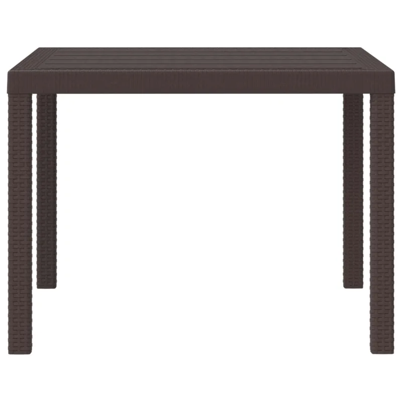 Sodo stalas Ruda 100 x 100 x 73 cm poliratanas