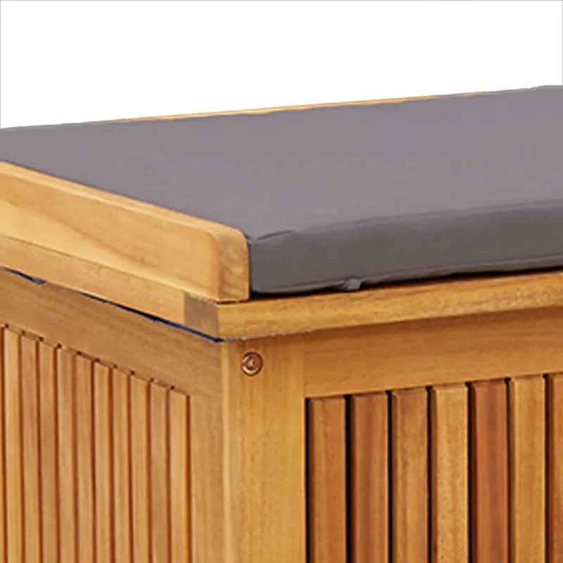 Lauko dėžė pagalvėlėms, 113x50x60,5 cm, akacijos masyvas