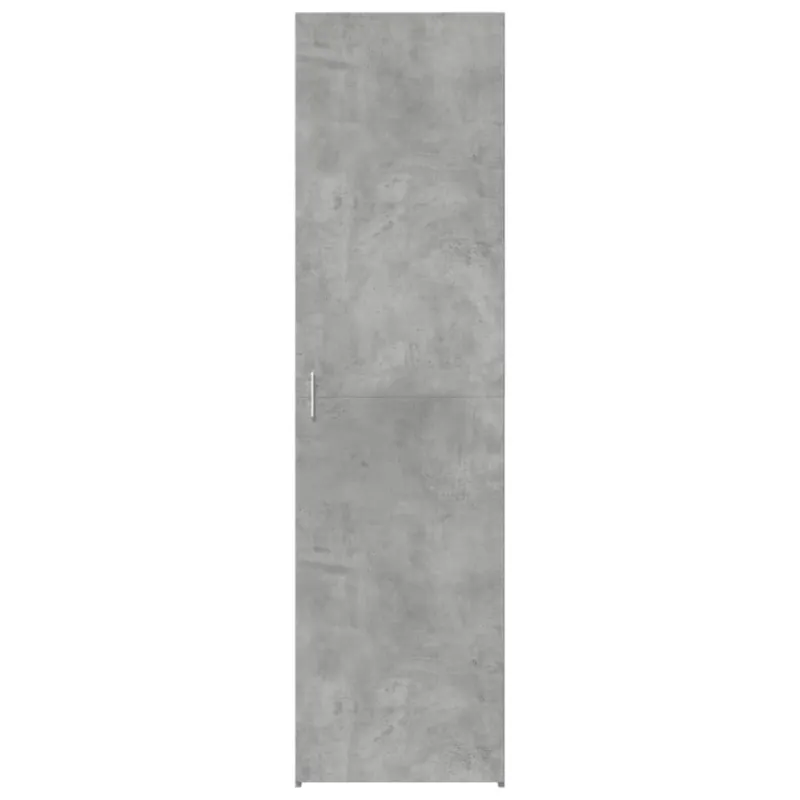 Komoda, betono pilkos spalvos, 50x42,5x185cm, apdirbta mediena