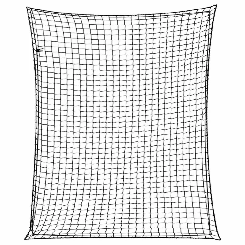 Priekabos tinklas su elastine virve, juodas, 3x2,5m, PP