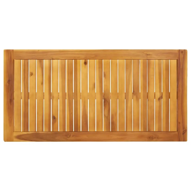 Sodo ruokapöytä, 110x55x75 cm, akatiilipuuta
