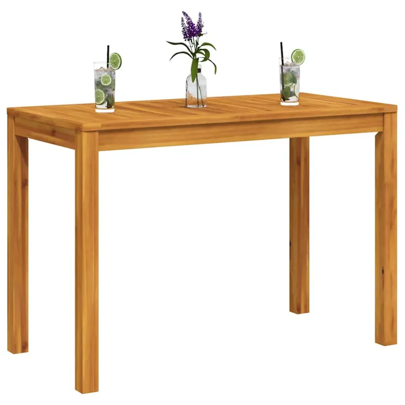 Sodo ruokapöytä, 110x55x75 cm, akatiilipuuta
