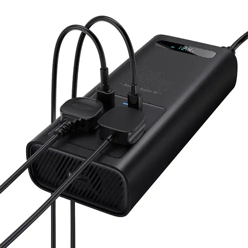 Power Inverter Baseus 500W (220V CN/EU) (black) universal