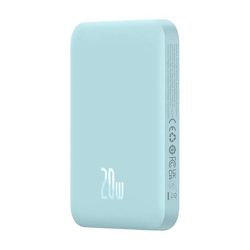 Powerbank mini Baseus 6000 mAh 20W (blue) universal