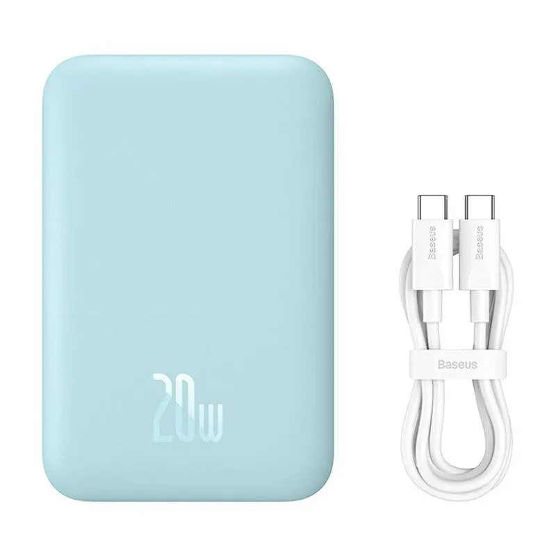 Powerbank mini Baseus 6000 mAh 20W (blue) universal