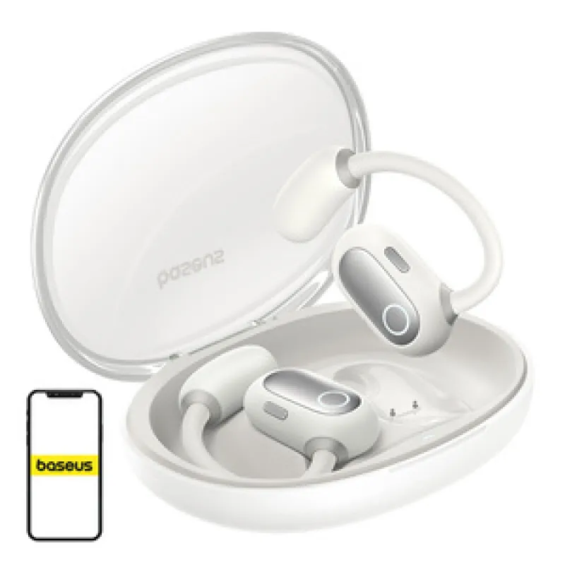 Earphones TWS Baseus Eli Sport 1, (white) universal