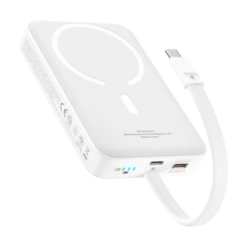 Baseus Mini 10000mAh 30W Magnetic Powerbank (white) Bayern Edition universal