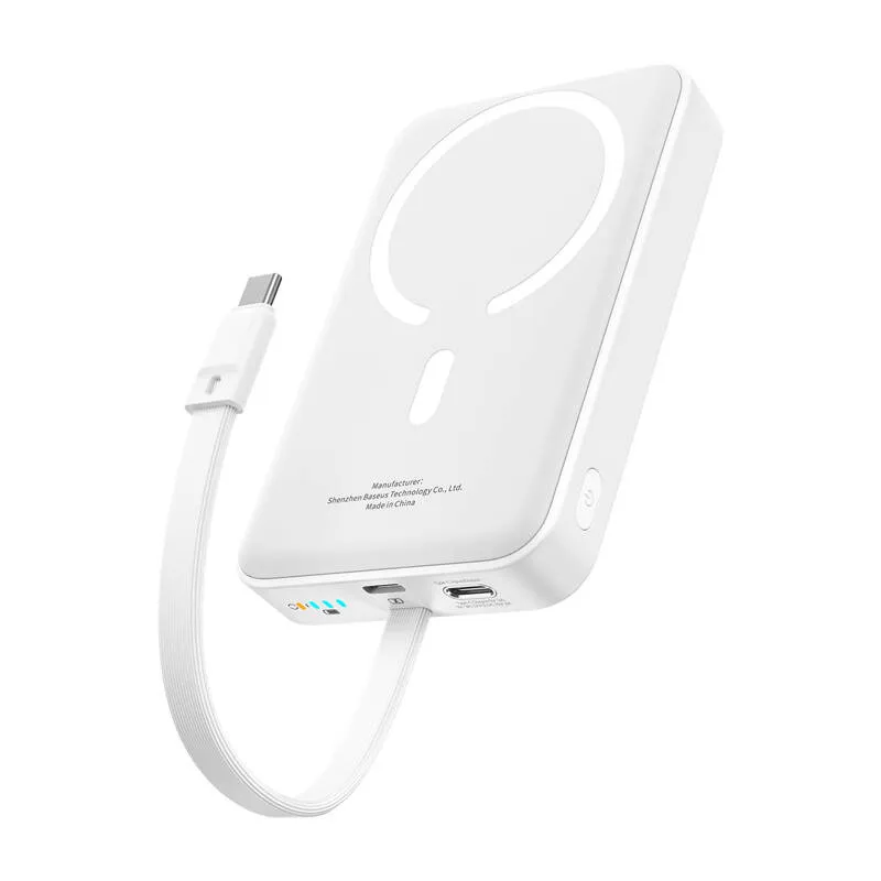 Baseus Mini 10000mAh 30W Magnetic Powerbank (white) Bayern Edition universal