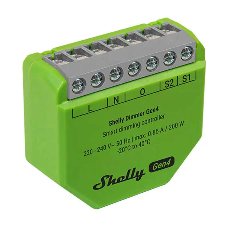 Shelly Dimmer Gen4 Zigbee/Matter Smart Dimmer universal