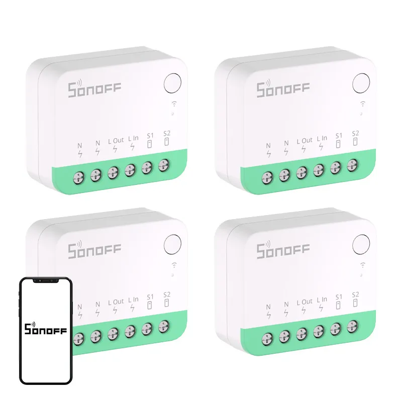 SONOFF MINIR4M (Extreme) Matter Switch 4-Pack universal