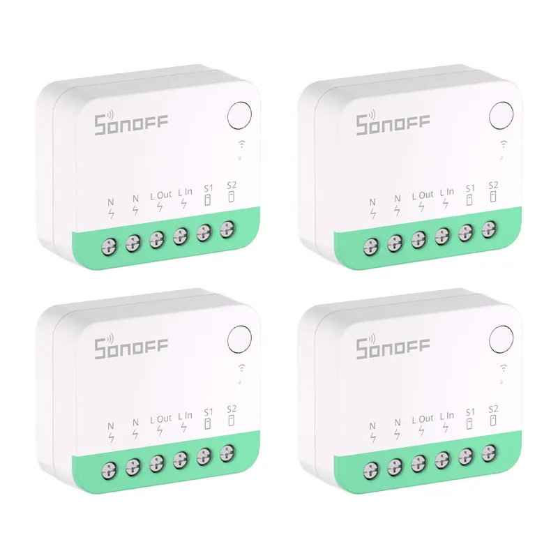 SONOFF MINIR4M (Extreme) Matter Switch 4-Pack universal