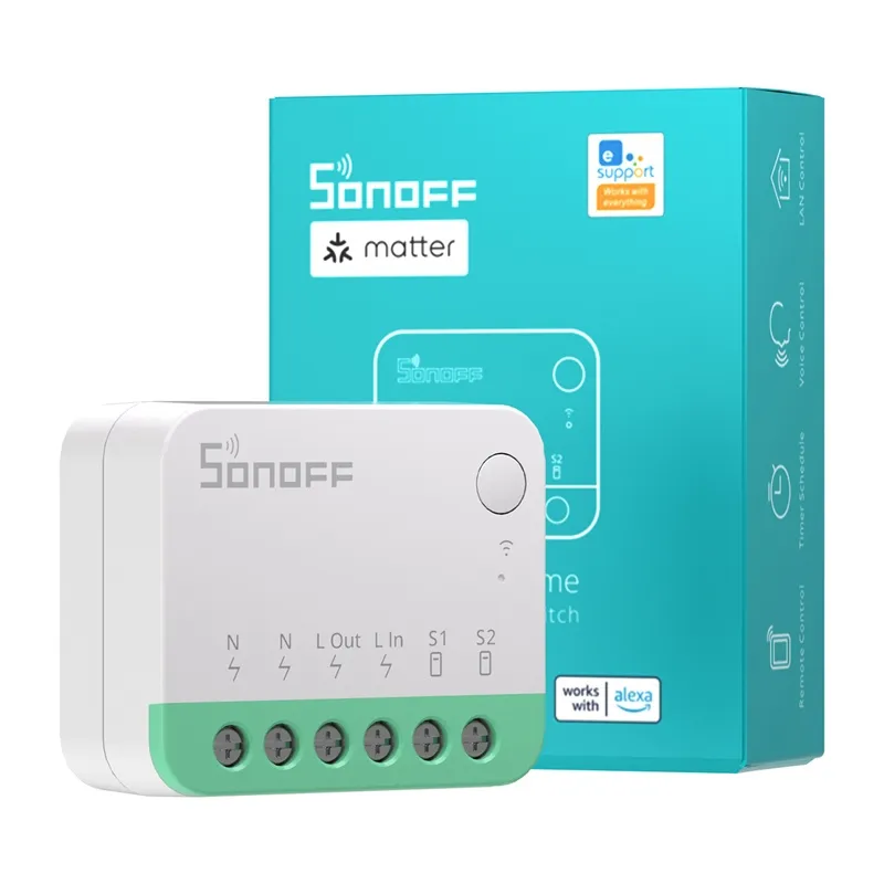 SONOFF MINIR4M (Extreme) Matter Switch 4-Pack universal