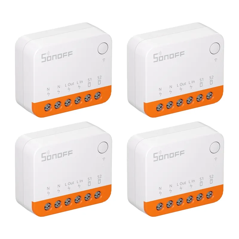 SONOFF MINIR4 (Extreme) Switch, 4-Pack universal