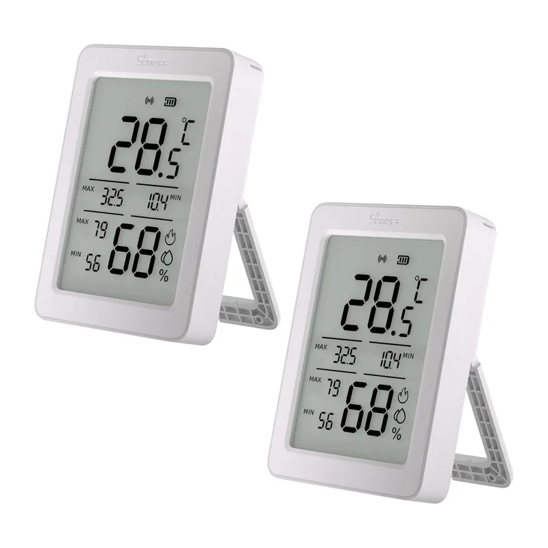 SONOFF ZigBee SNZB-02DR2 Temperature and Humidity Sensor, 2-Pack universal