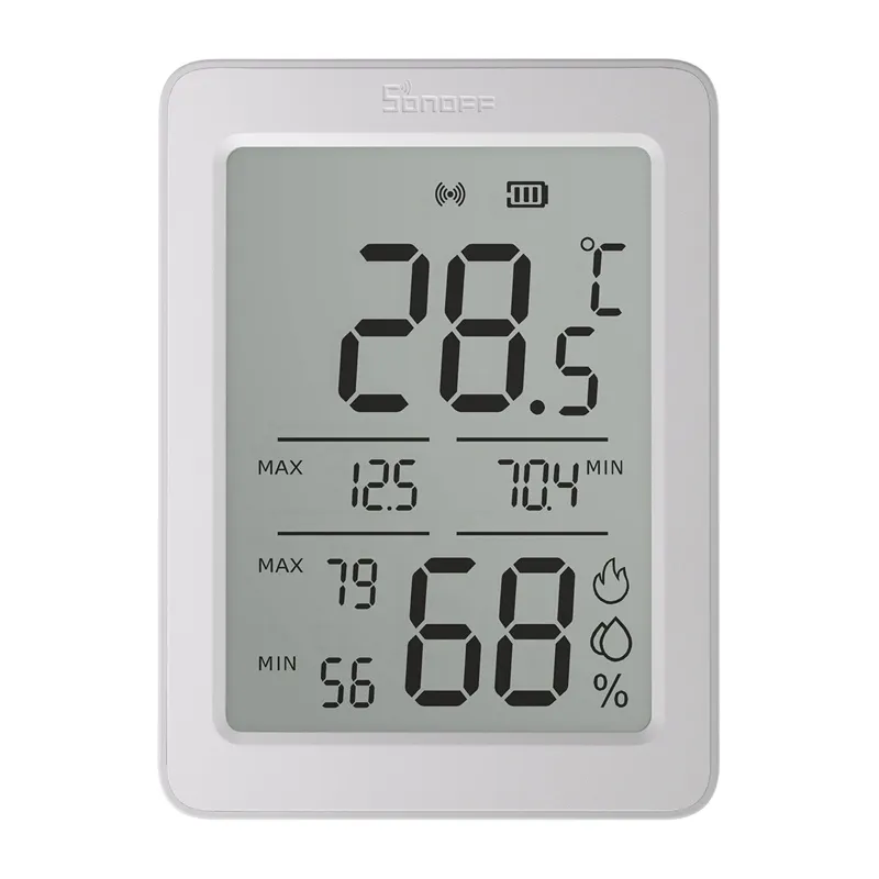 SONOFF ZigBee SNZB-02DR2 Temperature and Humidity Sensor, 2-Pack universal