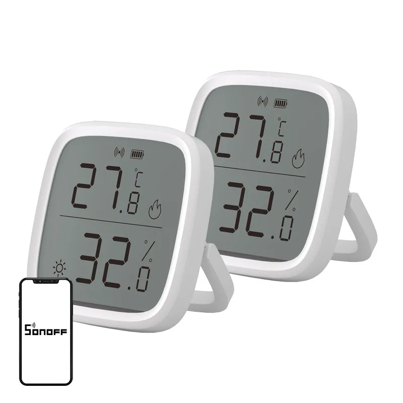 SONOFF ZigBee SNZB-02D Temperature and Humidity Sensor, 2-Pack universal