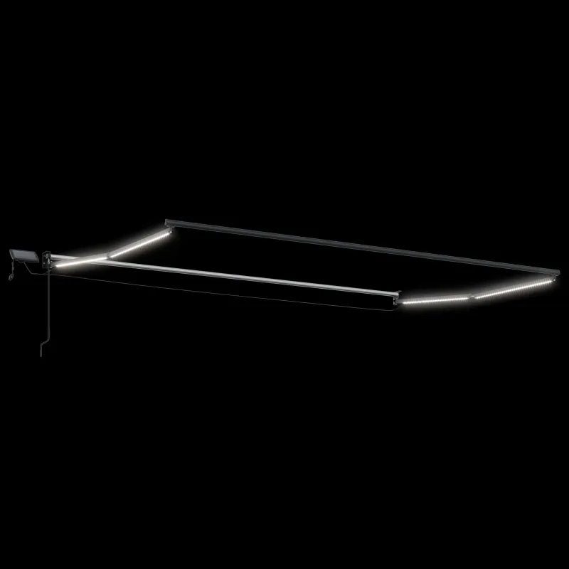 Rankinė ištraukiama markizė su LED 4,5 × 3 m