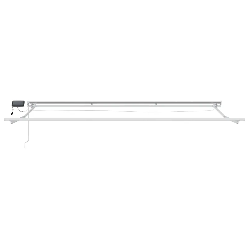 Rankinis markizės rėmas su LED 5 × 3,5 m