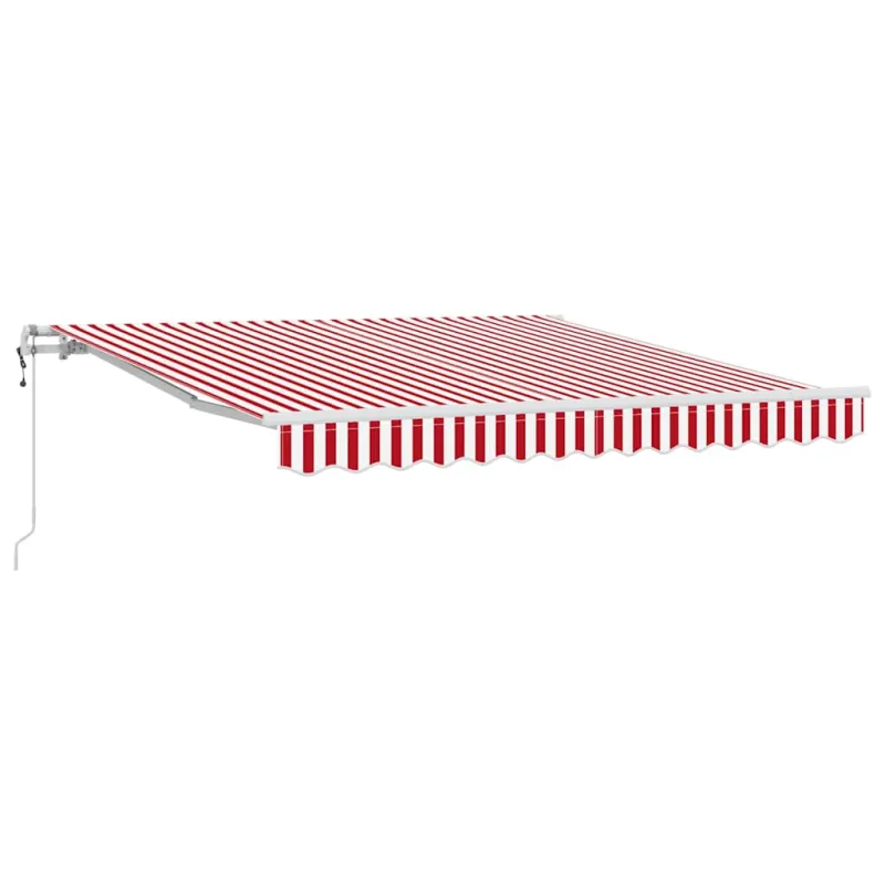 Ištraukiama markizė Raudona ir balta 300 x 250 cm