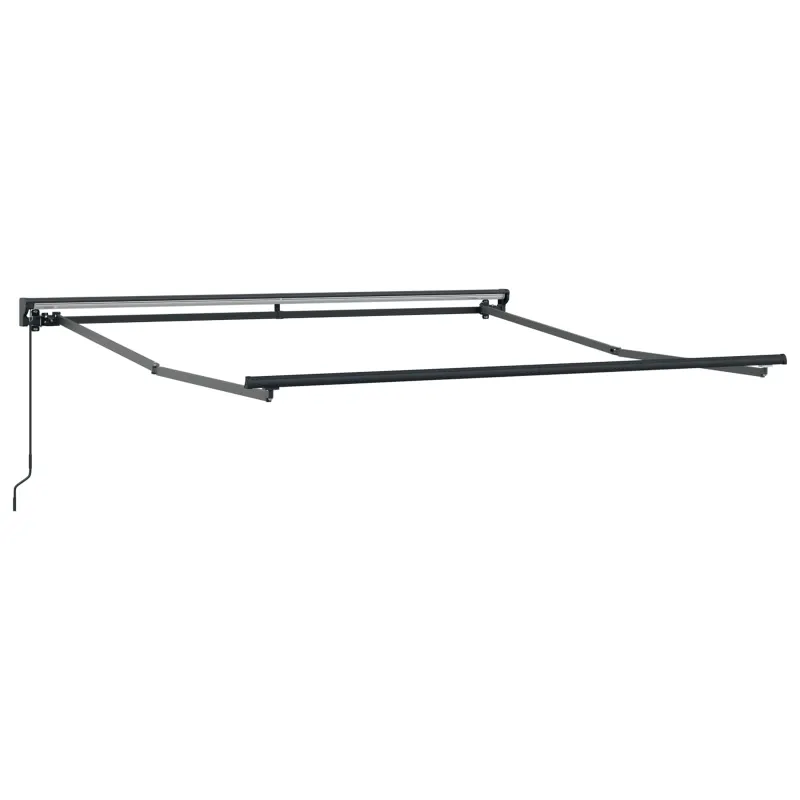 Markizės rėmas Raudona ir balta 300 x 250 cm