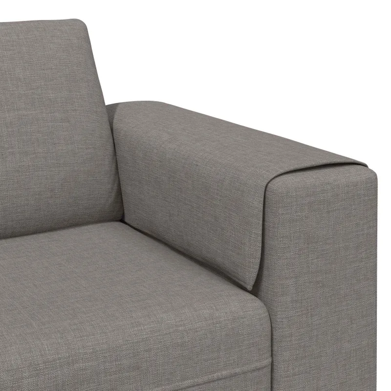 Svetainės sofa 3 pcs Taupe Poliesteris