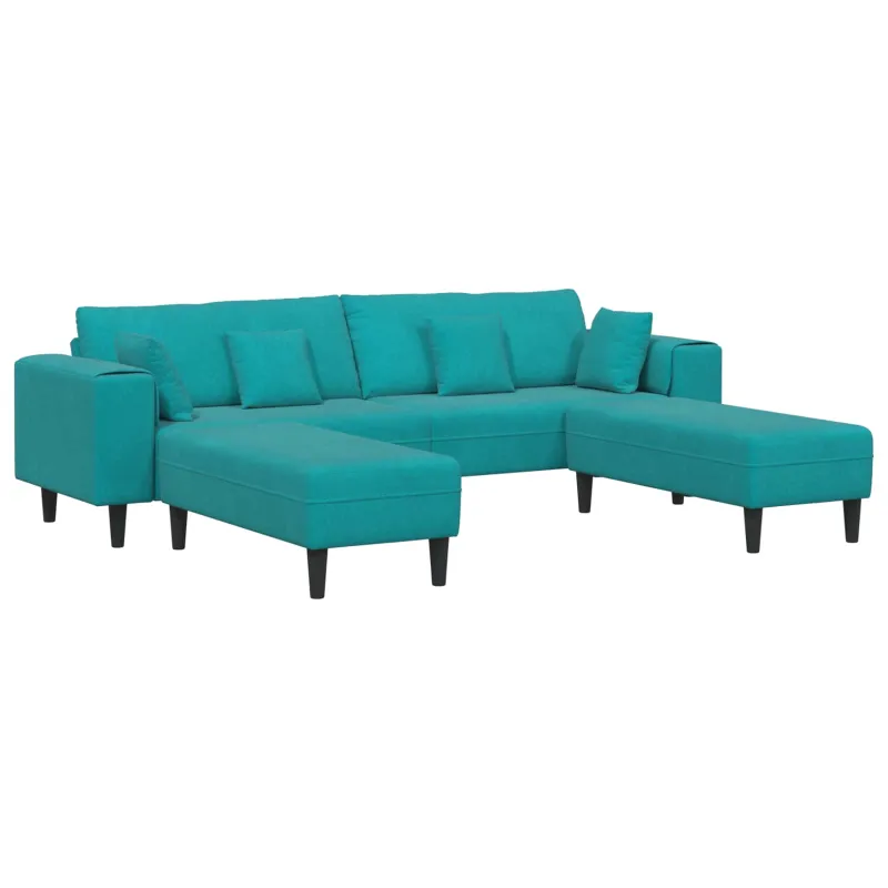 Sofa 3 pcs Turkio 250 x 188 x 76 cm Aksomas