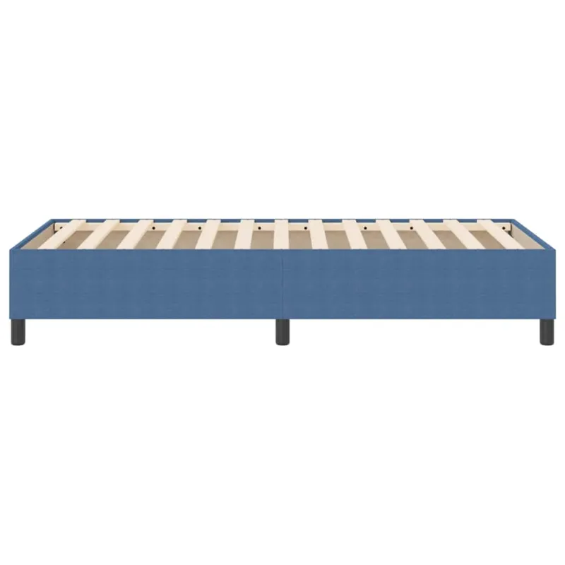 Platforminės lovos rėmas Mėlyna 90 x 190 cm Kordūrinis audinys