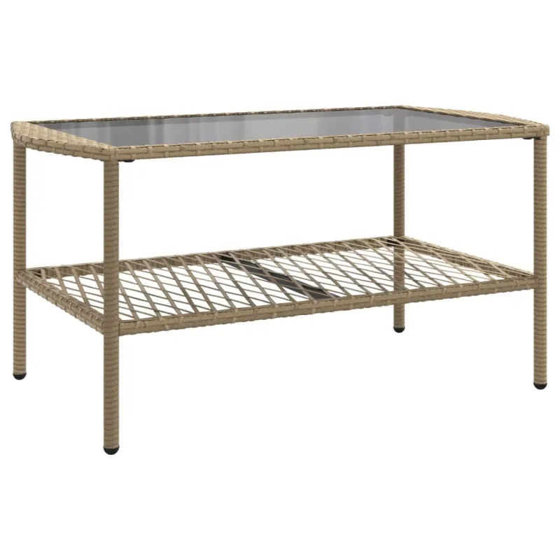 Sofakokonaisuus tyynyine, 4 osaa, hiekka, polyrattana