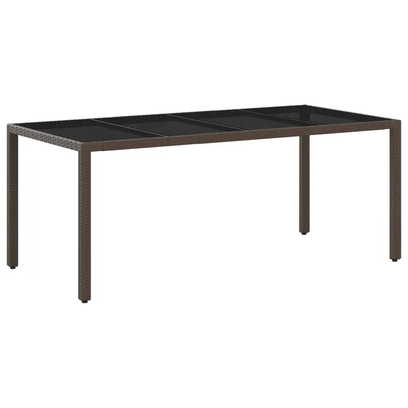 Lauko valgomojo komplektas 7 pcs poliratanas