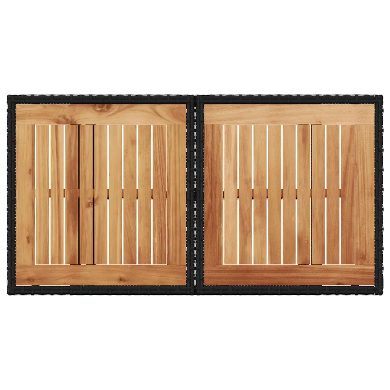 Lauko valgomojo komplektas 5 pcs poliratanas