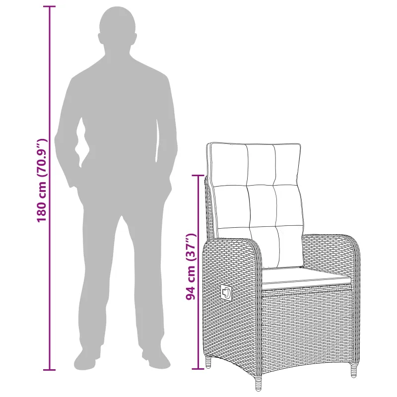Sofa Stalo Rinkinys su pagalve su pagalve 5 pcs