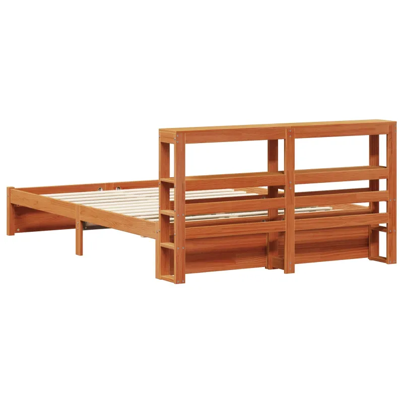 Lovos rėmas Vaško ruda 120 x 200 cm Kietas pušies medis