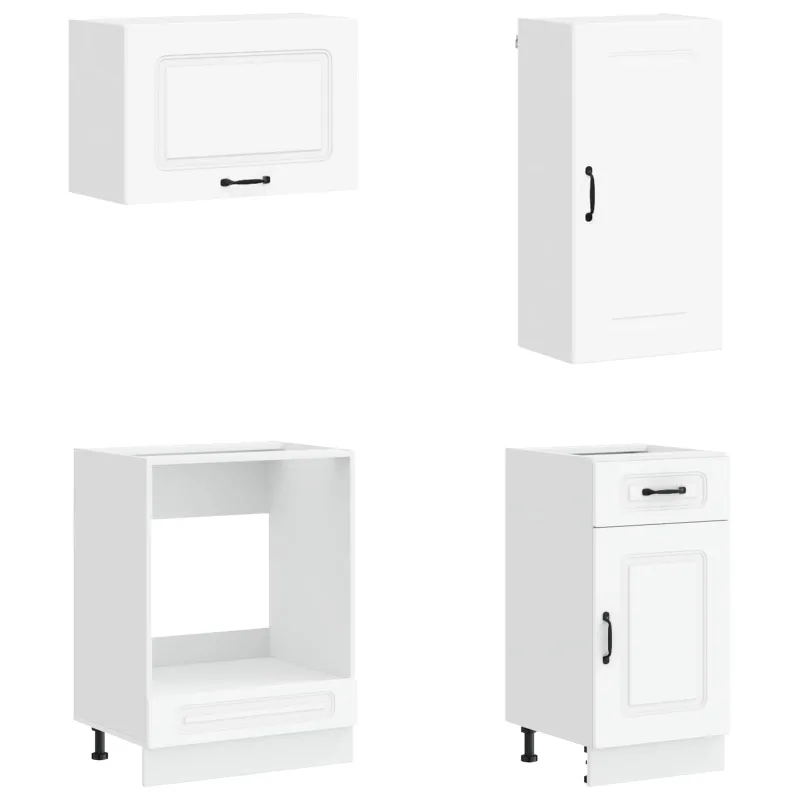 Virtuvės vienetas KALMAR 8 pcs Balta Apdirbta mediena