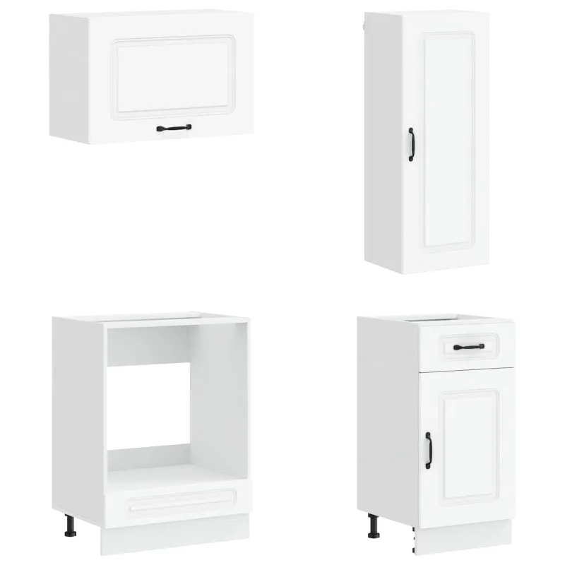 Virtuvės vienetas KALMAR 8 pcs Balta Apdirbta mediena