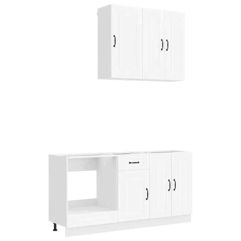 Virtuvės vienetas KALMAR 5 pcs Balta Apdirbta mediena