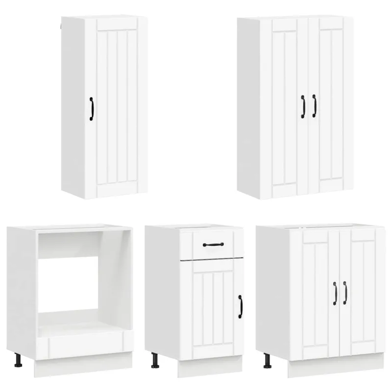 Virtuvės vienetas LUCCA 5 pcs Balta
