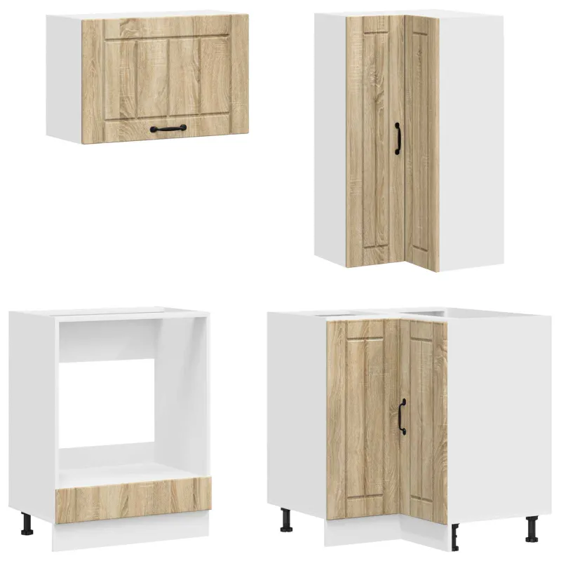 Virtuvės vienetas LUCCA 8 pcs Sonoma ąžuolas Apdirbta mediena