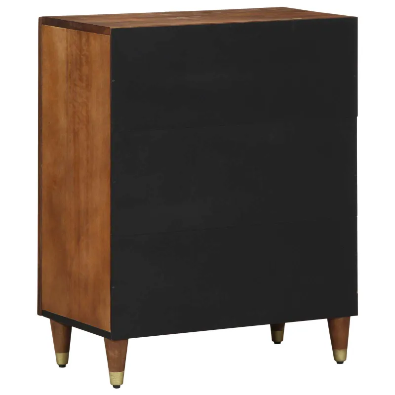 Kabalas Ruda 60 x 33 x 75 cm Kietas mango medis