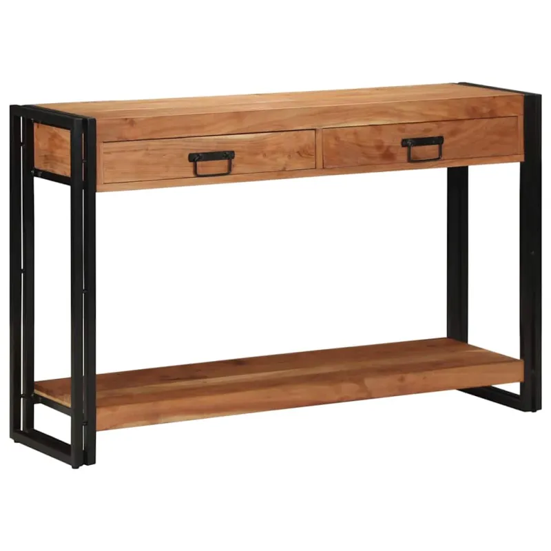 Konsolinis stalas Ruda 120 x 33 x 75 cm Kietos akacijos mediena