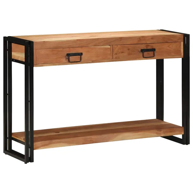 Konsolinis stalas Ruda 120 x 33 x 75 cm Kietos akacijos mediena
