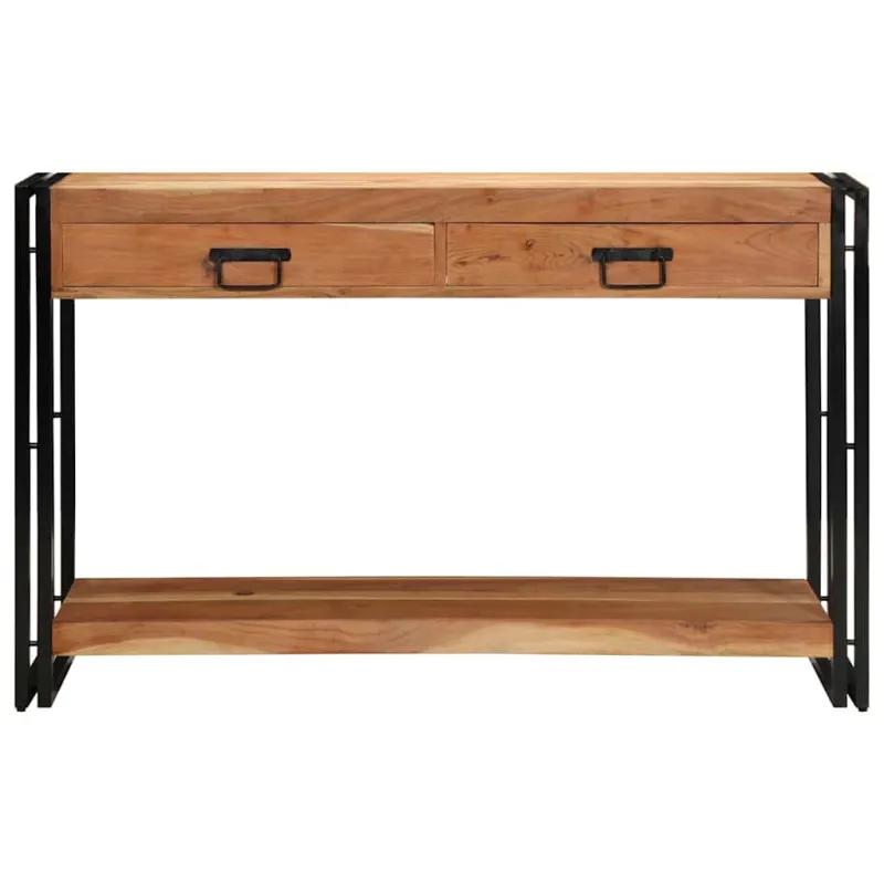 Konsolinis stalas Ruda 120 x 33 x 75 cm Kietos akacijos mediena